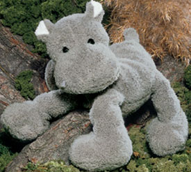 gund stuffed hippo