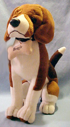 beagle puppy stuffed animal