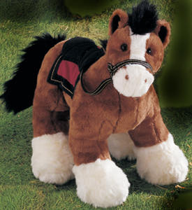 horse cuddly toy