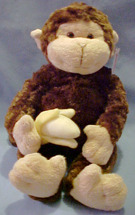 monkey banana plush