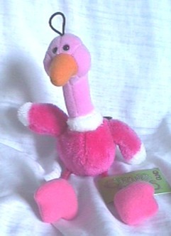 Gund introduced String Beans in 1997. The adorable plush Flamingo is very pink and stuffed full of fluff.
