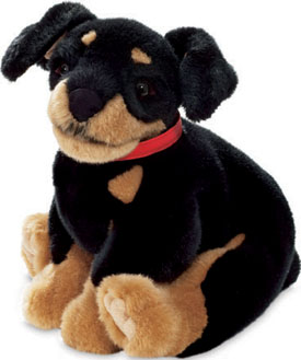 These cuddly soft plush Puppy Dogs are just adorable and are AKC registered.