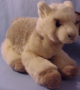 We have the Llamas that you can curl up with as these plush stuffed animals.