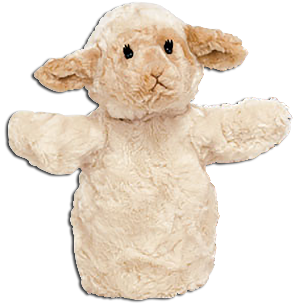 These adorable lambs and sheep are soft and cuddly Hand Puppets. Tickle their imagination with creative play and a hand puppet.