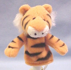 Adorable Jungle Animals from Elephants to Zebras made from a plush fabric as these Finger Puppets.