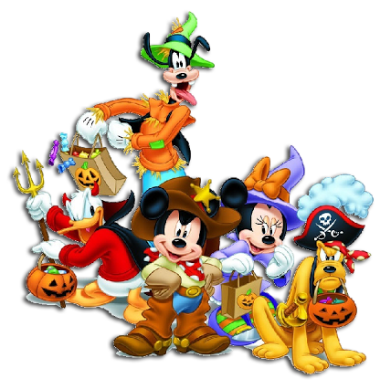 halloween mickey and friends image