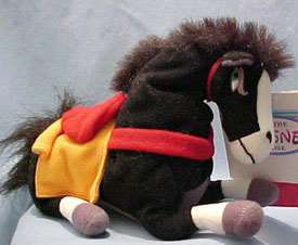 mulan horse plush