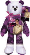 Elvis Presley King of Rock N Roll Teddy Bear 9 inches