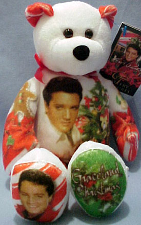 Elvis Presley Collectible Christmas, Valentine's Day and Wedding Teddy Bears and MORE