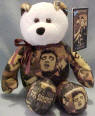 Elvis Presley 50th Anniversary Teddy Bear  9 inches