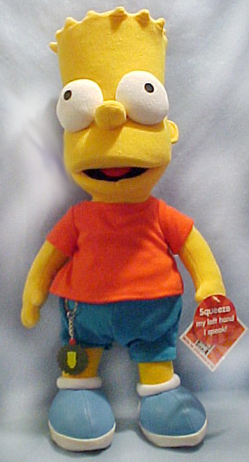 simpsons plush toys