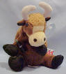 Coca Cola Bean Bag Plush Waks the Yaks from Nepal - (International Series 3 Retired 1999) The Yak represents Nepal, high up in the Himalayas between India and Tibet, where there are some nine million people to refresh with Coca-Cola. 7 inches