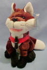 Coca Cola Bean Bag Plush Fannie the Fox from Germany - (International Series 2 Retired 1999) Fannie the Fox represents Germany, where families dressed in lederhosen and dirndls have been enjoying the great taste of Coca-Cola since its introduction in 1929. 6 1/2 inches with a 4 inch tail