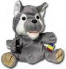 Coca Cola Bean Bag Plush Howls the Wolf from Romania - (International Series 4 Retired 1999) The Wolf is not only the ancestor of “man’s best friend,” he’s the modern day representative of Romania where citizens finally got the opportunity to make Coca-Cola an important part of their life in 1989. 5 inches high