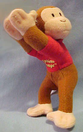 curious george talking doll