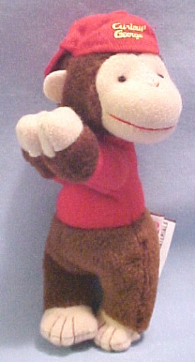 curious george cuddly toy