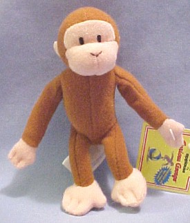 curious george talking doll