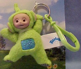 teletubbies plush keychain