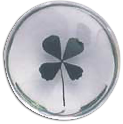 Shamrock worry stones are perfect to carry in your pocket to rub for good luck