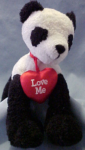 Valentines Day Pandas