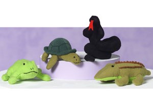 Dakin Tidbitz are adorable mini stuffed toys from Frogs to Snakes!
