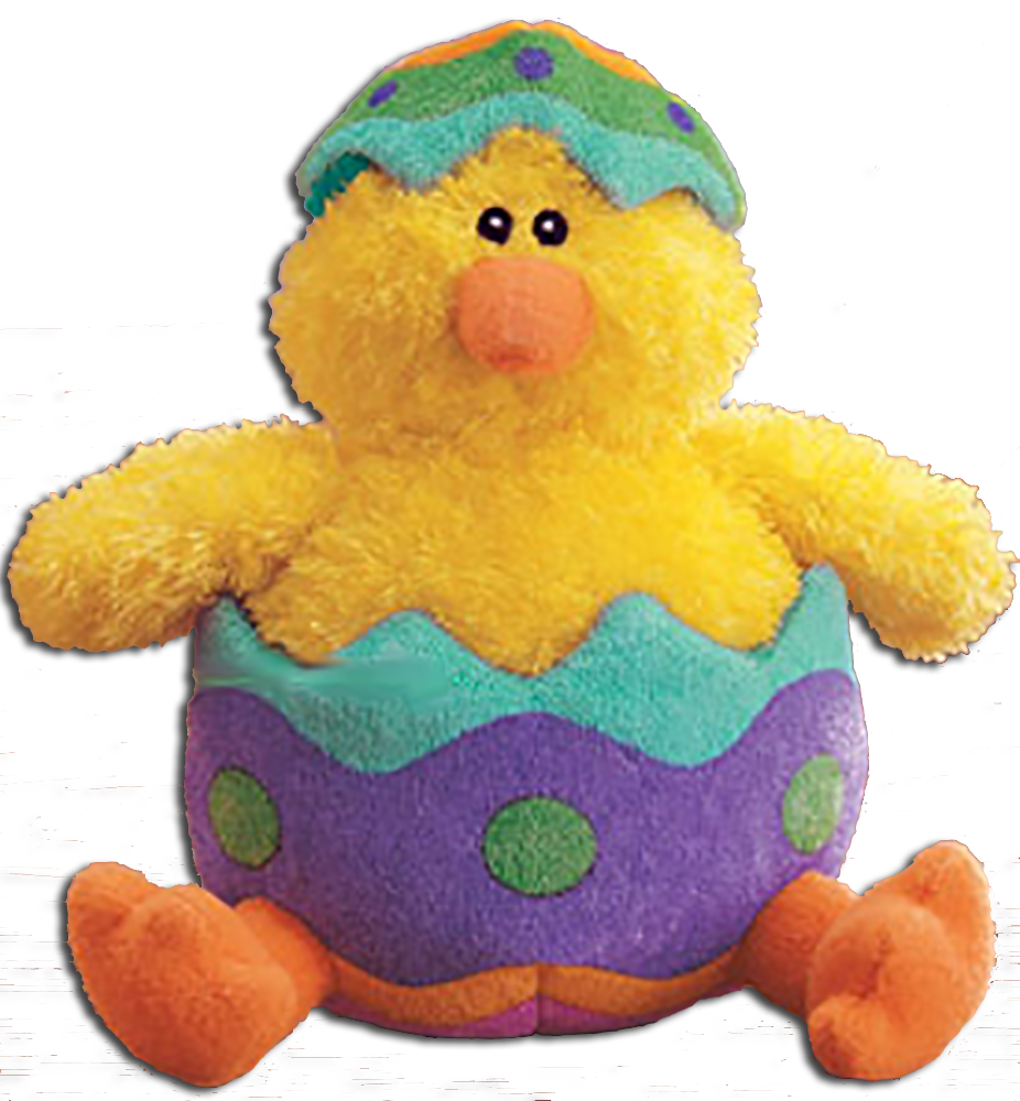 The ducks and chicks gathered here are cuddly soft plush stuffed animals and the perfect size to go anywhere.  Have you hugged a chick or duck today!