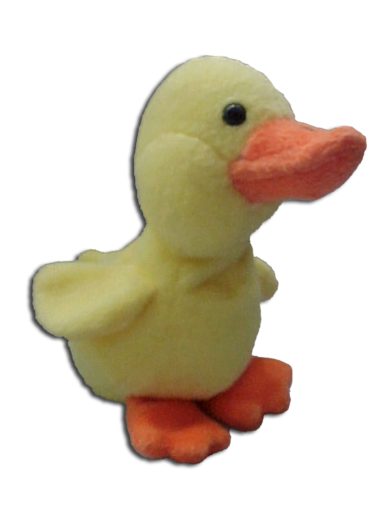 small plush duck