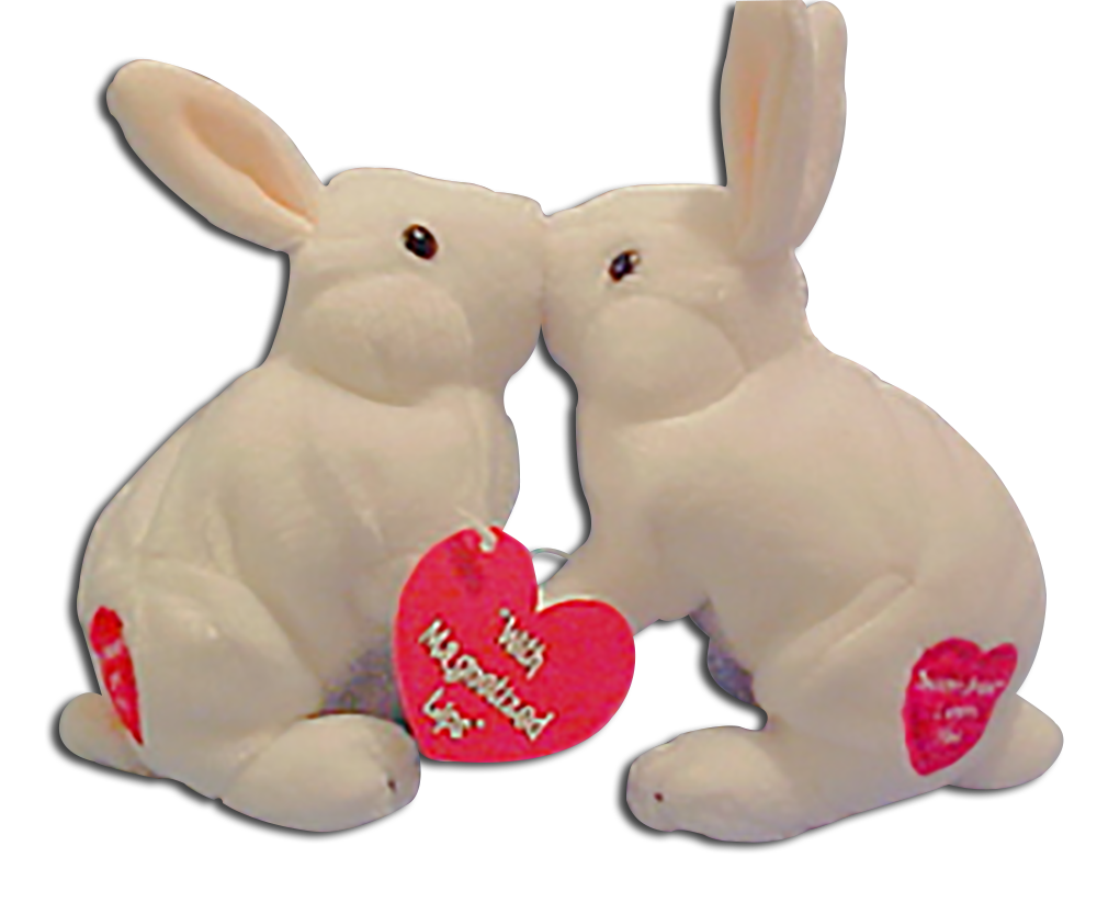Here is our Bunny Rabbit Love section!  These animals have been caught necking and smooching!