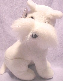 These cuddly soft plush Westhighland Terriers are just adorable.
