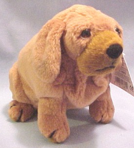These cuddly soft chubby plush Pampered Pets Bloodhound stuffed animals are just adorable.