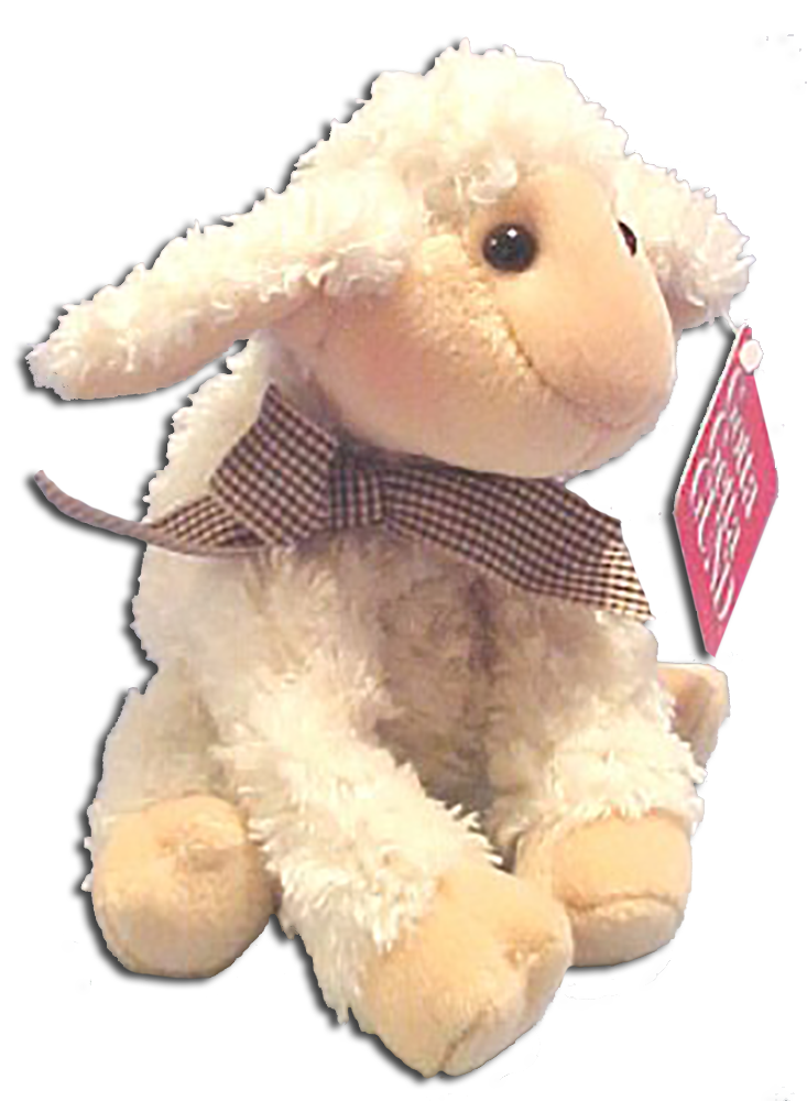 These adorable lambs and sheep are soft and cuddly stuffed animals. Ewe will love to cuddle up with one!