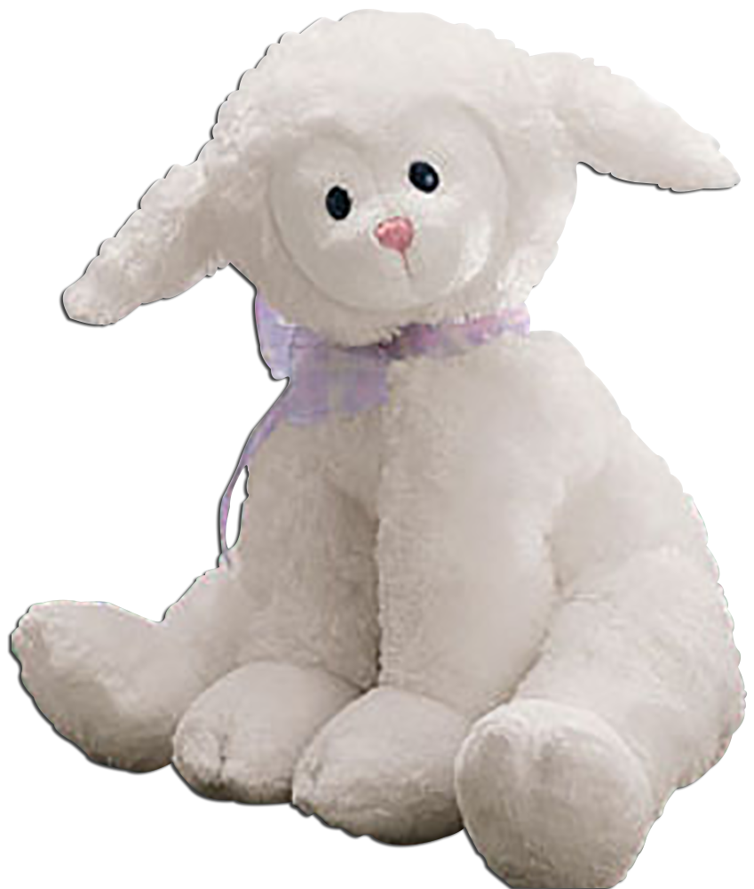 These adorable plush lambs and sheep are soft and cuddly plush toys in a large stuffed animal size. Ewe will love to cuddle up with one!