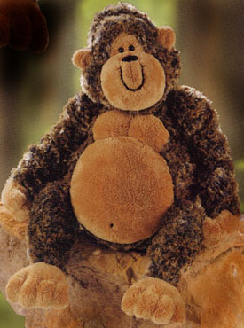 Cuddly soft monkeys and gorilla stuffed animals from perfect to hold to the size to snuggle.