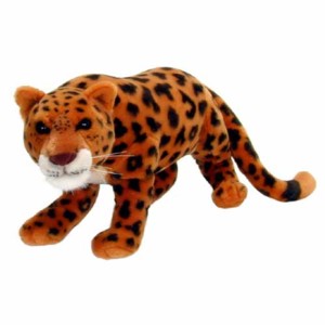 Cuddly soft plush leopards in many sizes of stuffed animals