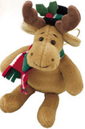 Moose Christmas Ornaments that will look great on your Christmas Tree.