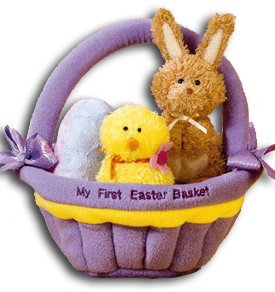 Adorable Baby Rattles for Christmas and Easter. Find Santa Frogs to Easter Ducks.