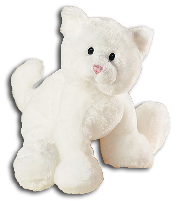 gund white cat