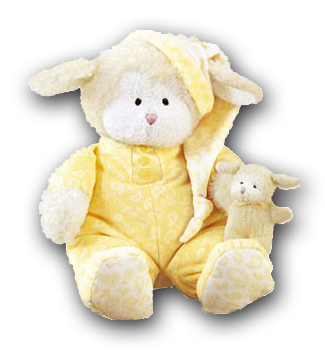 plush stuffed animal musical lambs