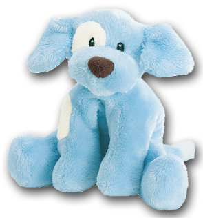 Plush Puppy Dog Baby Rattles Stuffed animal toy