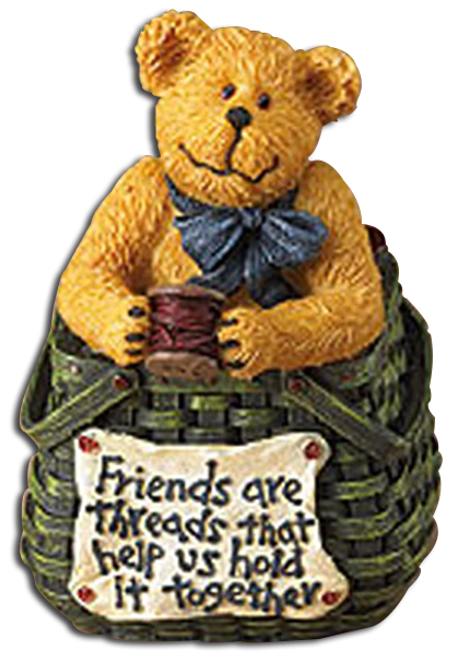 Boyds Bears Collection of Basketbearies Figurines
