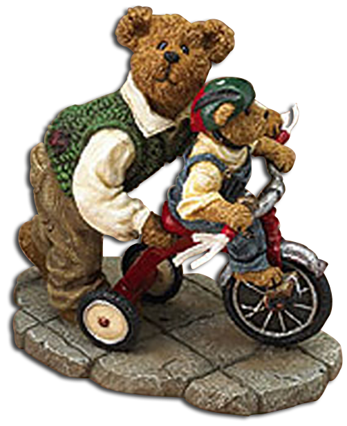 Boyds Bearstones Father's Day Figurines