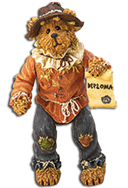 Boyds Shoe Box Bears Wizard of Oz Figurines