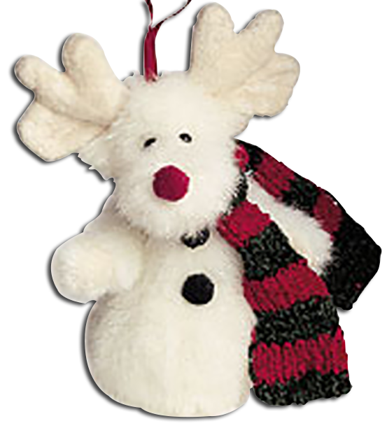 Christmas Teddy Bears dressed for the Holiday by Boyds Bears from their Hanging Ornaments Collection.  These adorable critters are sure to please that someone special!