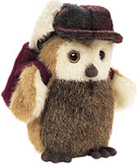 Boyds The Acorn Hunt Collection has magnificiently dressed Barn Owls and Squirrels in soft plush stuffed animals
