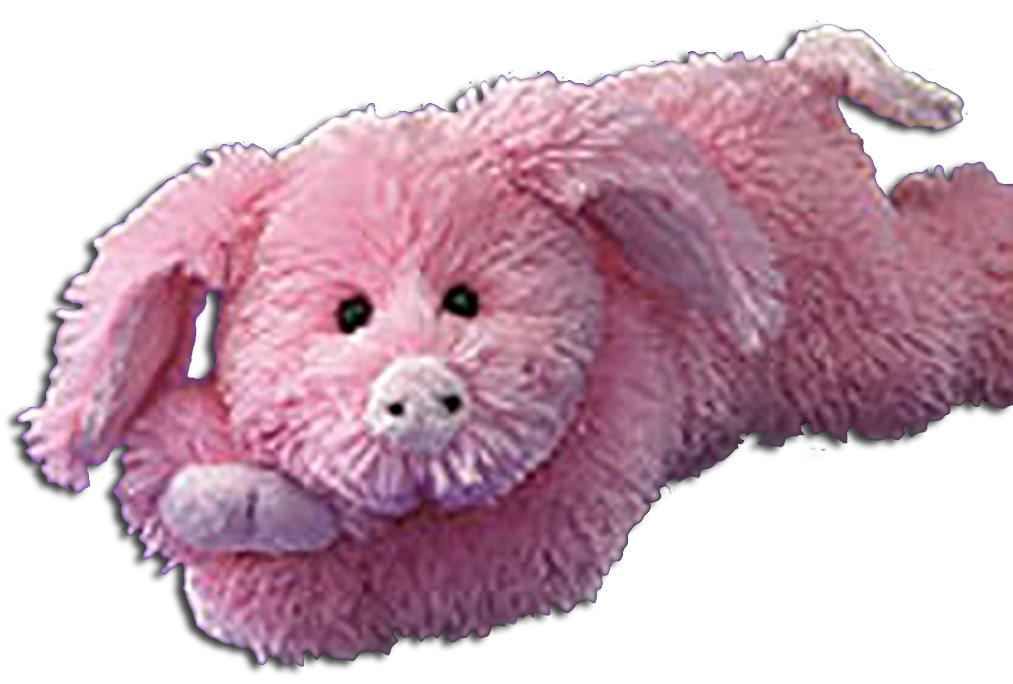 Boyds Cuddle Fluffs Plush Pig Stuffed Animals