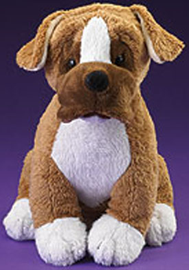 Boyds Cuddle Fluffs Plush Boxer Stuffed Animals