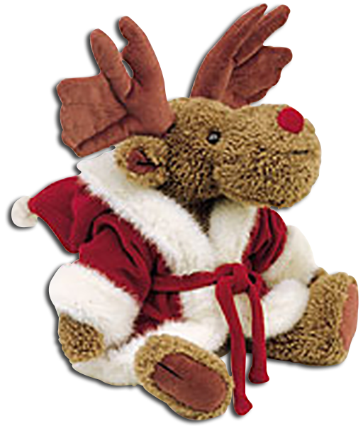 Christmas Plush Moose Stuffed Animals