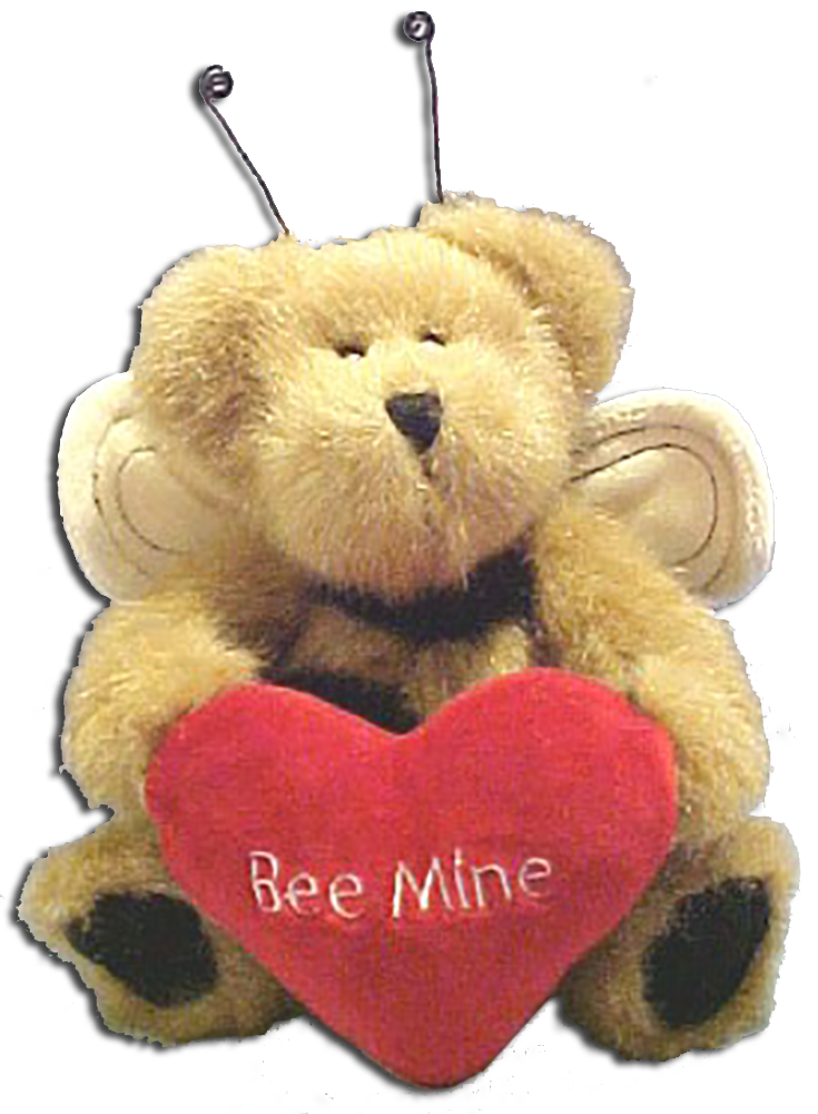 Boyds Valentines Day JB Beans Teddy Bears