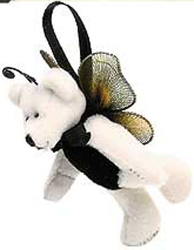 Boyds TF Wuzzies are adorable plush character Teddy Bears dressed up as insects. Find Panda bear ladybugs, golden teddy bear as a bee and a white teddy bear as a butterfly.