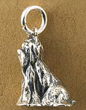 Sterling Silver Yorkshire Terrier Charms